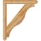Ekena Millwork Funston Arts & Crafts Rough Sawn Bracket, Western Red Cedar, 4"W x 38"D x 44"H BKT04X38X44FST03RWR - alternate 3